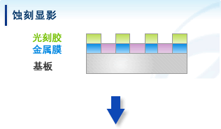 蚀刻显影